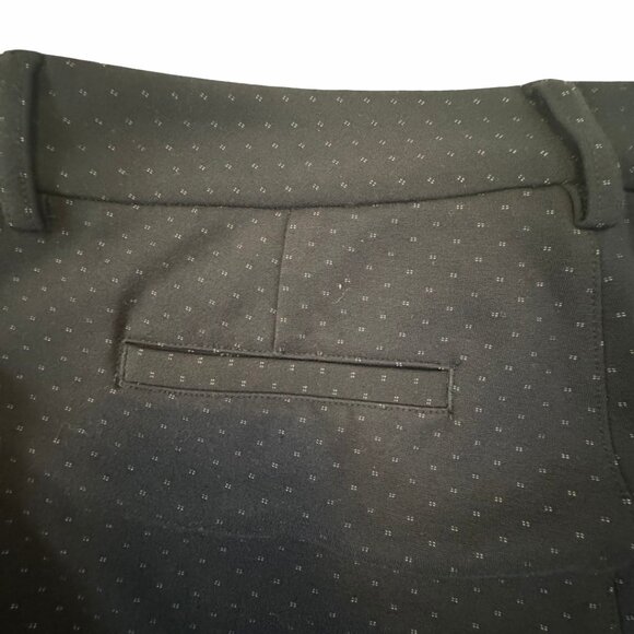 Cabi Carriage Ponte Navy Dot Print Ankle Pants Size 8✨50% Off Bundles 3+ - Picture 12 of 16